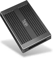 C502 High- USB3.1 Gen2 Card Reader Stable Transmission Wide Compatibility Designed for CFexpr ry Card Multicolor111 One Size
