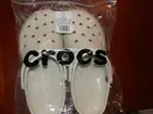Crocs Unisex Classic Clog 10001-100 Beige Stucco Size M8/W10 New in Packaging