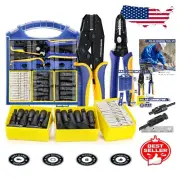 Durable 25PCS Solar Crimping Tool Kit with Waterproof MC4 Connectors & Spanners