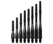 Cosmo Fit CARBON Hybrid Locked 2ba Black Shafts - 6 Medium Plus 35mm