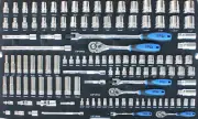 Eva Toolkit 122Pc Metric/Sae Socket & Accessories