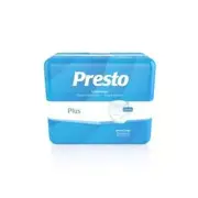 Presto Plus Underwear Classic Plus Medium 32'' to 44'' White CA of 80