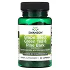 GRAPE SEED Green Tea and PINE BARK Complex 60 Capsules Cardiovascular SWANSON