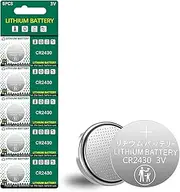 QOCNAM 5Pcs CR2430 3V Lithium Battery, Lithium Coin Battery for Medical and Fitness Devices, Watches, and More, 2430 CR Lithium 3 Volt Cell
