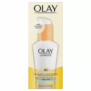 Olay Complete Daily Face Moisturizer Sensitive Skin with SPF 30 2.5 oz 12 Pack