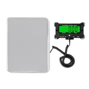 Portable Scale LCD Digital Platform Parcel Scale Postal Shipping Scale 440lb