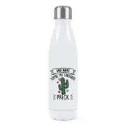 Personalised You're My Favourite Prick Cactus Double Wall Water Bottle Funny