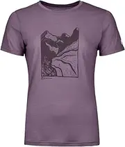 [ORTOVOX] 120 Cool Tec MTN Cut TS W T-Shirt Unisex Adult Purple