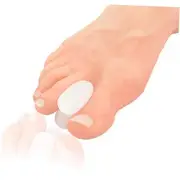 Gel Toe Separators - 6 Pcs - Gel Toe Spacers - Temporary Large (6 Count)