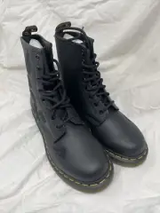 Dr. Martens 1460 Vonda 8 Eye Floral Boots - Black, Size 9 US... (cl715) Uk 7