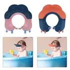 Ear Protection Shampoo Shield Baby Bath Cap Baby Shower Cap Silicone Bath Visor