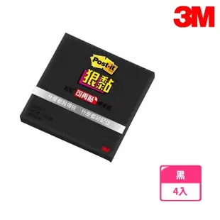 【3M】255S 狠黏迷你便條紙 5×5公分(4入1包)