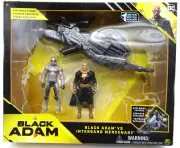 Black Adam vs Intergang Mercenary Action Figures 1st Edition Exclusive Figure DC