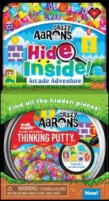 Crazy Aarons Putty 4in Hide Inside Arcade Adventure