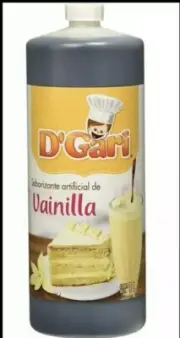 D'Gari saborizante Artificial de Vainilla 1 LITER D'Gari ARTIFICIAL VANILLA FLAV