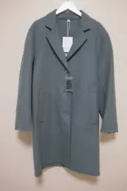 Uniqlo U Wool Double Face Over Coat XS Green