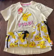 BNWT Peter Alexander Pokemon Pikachu 3 Piece Pyjama Set Girls Size 12