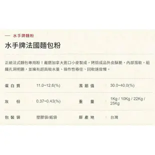 【嚴選現貨】 水手牌麵粉－聯華製粉 （1kg）（低／中／高筋／全麥粉）