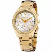 CARAVELLE NEW YORK LADIES WRISTWATCH 44L114 Chronograph NIB Needs New Battery