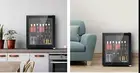 IGLOO 46L Glass Door Bar Fridge Mini Countertop Fridge Bottle Cooler