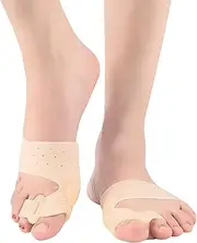 Bunion Corrector, 1Pair Toe Separators, Hallux Valgus Correction Bunion Socks, Hammer Toe Straightener, Foot Health Care Protector