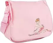 [Bloch] Dance Girl's Adjustable Strap Ballerina Shoulder Bag, Light Pink