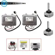 2Pcs For Cadillac Escalade 07-13 Xenon HID Headlight Ballast Igniter D1S Bulb (for: Volkswagen)