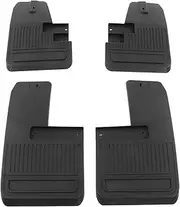 Car Mud Flaps Black Front Rear Tire Mud Splash Guard Kit Replacement Compatible For Ford Bronco 2 4 Door 2021‑2023