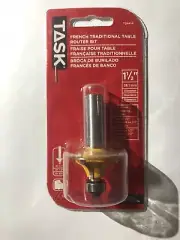 Task Tools T24414 French Traditional Table Router Bit 1-1/2 by 5/8