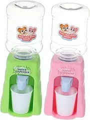 OFFIGAM Mini Water Dispenser Toy for Boys and Girls Fun Drinking Fountain Educational Toys Water Dispenser for Fridge Random Style