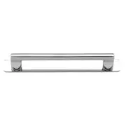 Baltimore Cabinet Pull with Backplate CTC160mm Polished Chrome