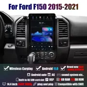 Android 11.0 Smart Radio Tesla Style Car-play Gps Stereo For Ford F150 2015-2021