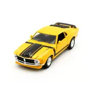 Maisto Licensed 1:24 Scale Ford Mustang Boss 302 1970 Diecast Model Car Yellow