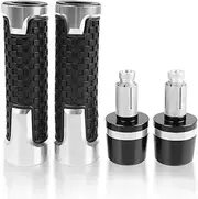 Motorbike Grips for XS850 XS 850 1980 1981 1982 1983 1984 1985 1986 Motorcycle CNC 7/8''22MM Handlebar Grip Handle Bar Cap End Plug motorbike handle grips handles hand bar end grip
