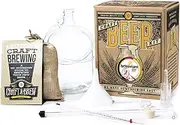 Craft A Brew - Hefeweizen - Beer Making Kit - Make Your Own Craft Beer - Complete Equipment and Supplies - Starter Home Brewing Kit - 1 Gallon
