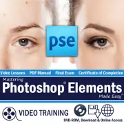 Learn Adobe PHOTOSHOP ELEMENTS 12 11 Training Tutorial DVD-ROM Course 8 Hours