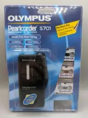 Olympus Pearlcorder Microcassette Recorder - S701 - 2 Speeds - 3 Tapes - New