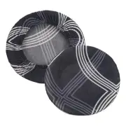 9.5" Bar Stool Cover 2 Pack Stool Cover 12"-18" Chair Blue White