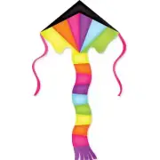 Kite Super Flyer Single Line Neon Prism Kite w/ Winder & String 9 PR 16009
