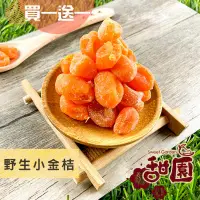 在飛比找PChome24h購物優惠-野生小金桔 200g(買一送一共2包) 酸甘甜 蜜餞 解膩 