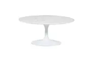 Matt Blatt Eero Saarinen Tulip Coffee Table in Marble Replica