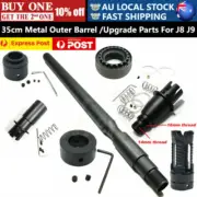 Upgrade Metal Threaded Alloy 35cm Outer Barrel JM Gen 8 J9 CYMA Gel Blaster Part