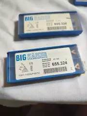 Qty.10 Big Kaiser TCMT110204 P10CTC 655.324 Carbide Inserts (B4)