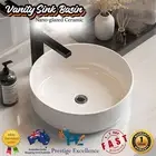 Cefito Bathroom Basin Ceramic Vanity Sink Basin Above Counter White Hand Wash AU