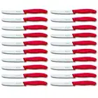 Victorinox Steak and Tomato Knife 11cm Wavy Edge - Set of 20 - Red 6.7831
