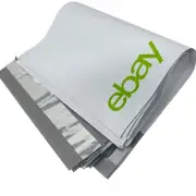 Poly Mailers Shipping Bags 6x9" no padding eBay Colored Logo 25 bags NEW