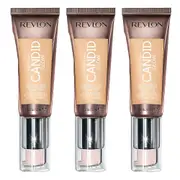 3 x Revlon Photoready Candid Moisture Glow Foundation - 210 Natural Ochre 22ml