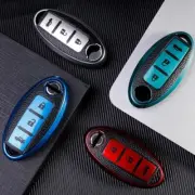 Stylish TPU Key Fob Case for Nissan For Qashqai For Trail For Versa (Green)