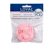 Loyal Cookie Embosser Stamp Thank you