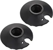 Mud Baskets for Hiking Poles - Set of 2 Trekking Poles Mud Baskets | Walking Sticks Tip Snow Baskets, Removable Mud Basket Replacement Tips Protectors for Trekking Poles Hiking Sticks